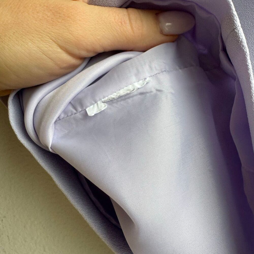 J.Crew 365 Satin Crepe Sleeveless Blouse Lavender Purple Women's Size 4 / Small - Picture 7 of 7